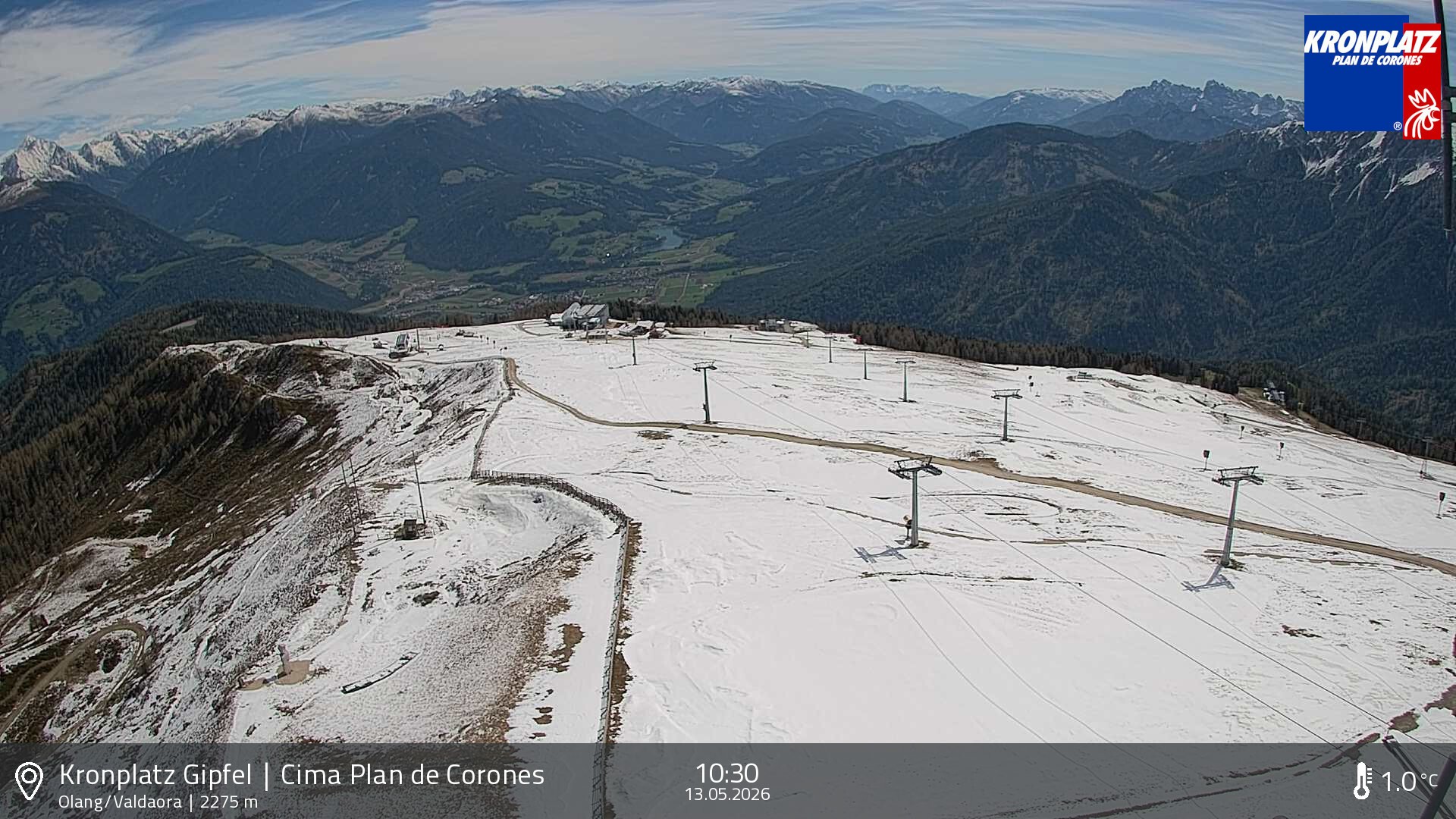 Archiv Foto Webcam Olang, Südtirol