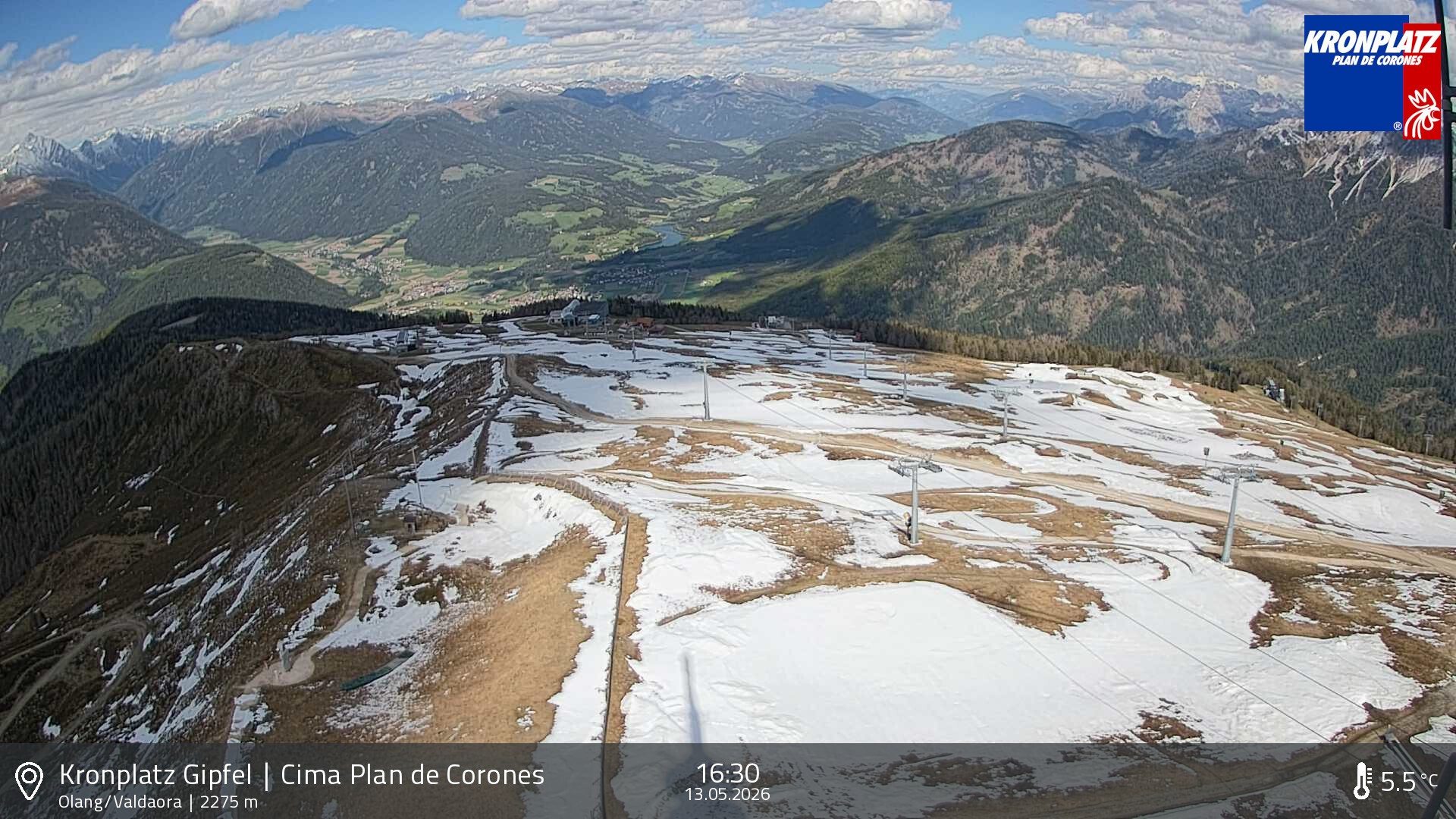 Archiv Foto Webcam Olang, Südtirol