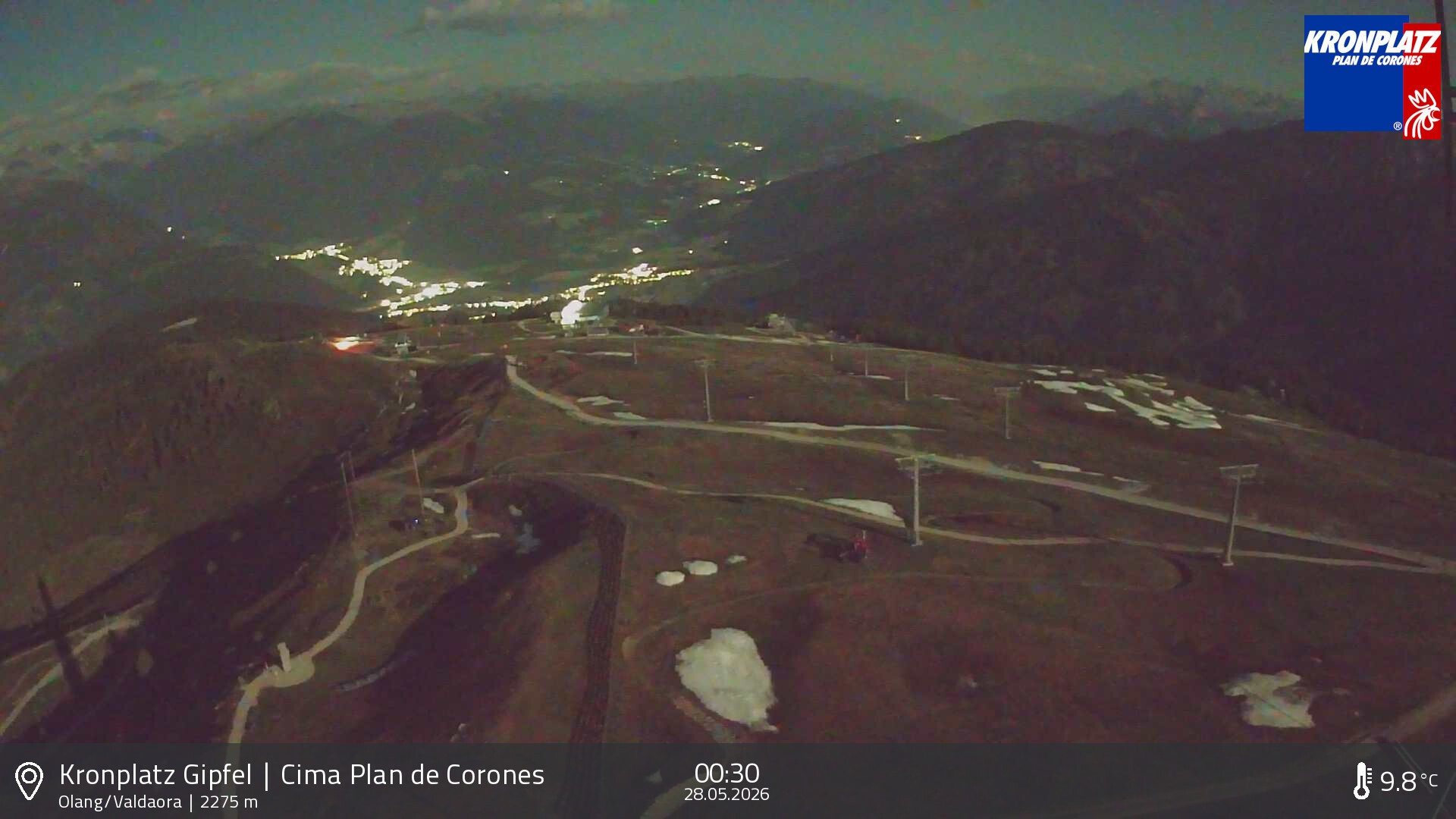 Archived image Webcam Olang, South Tyrol
