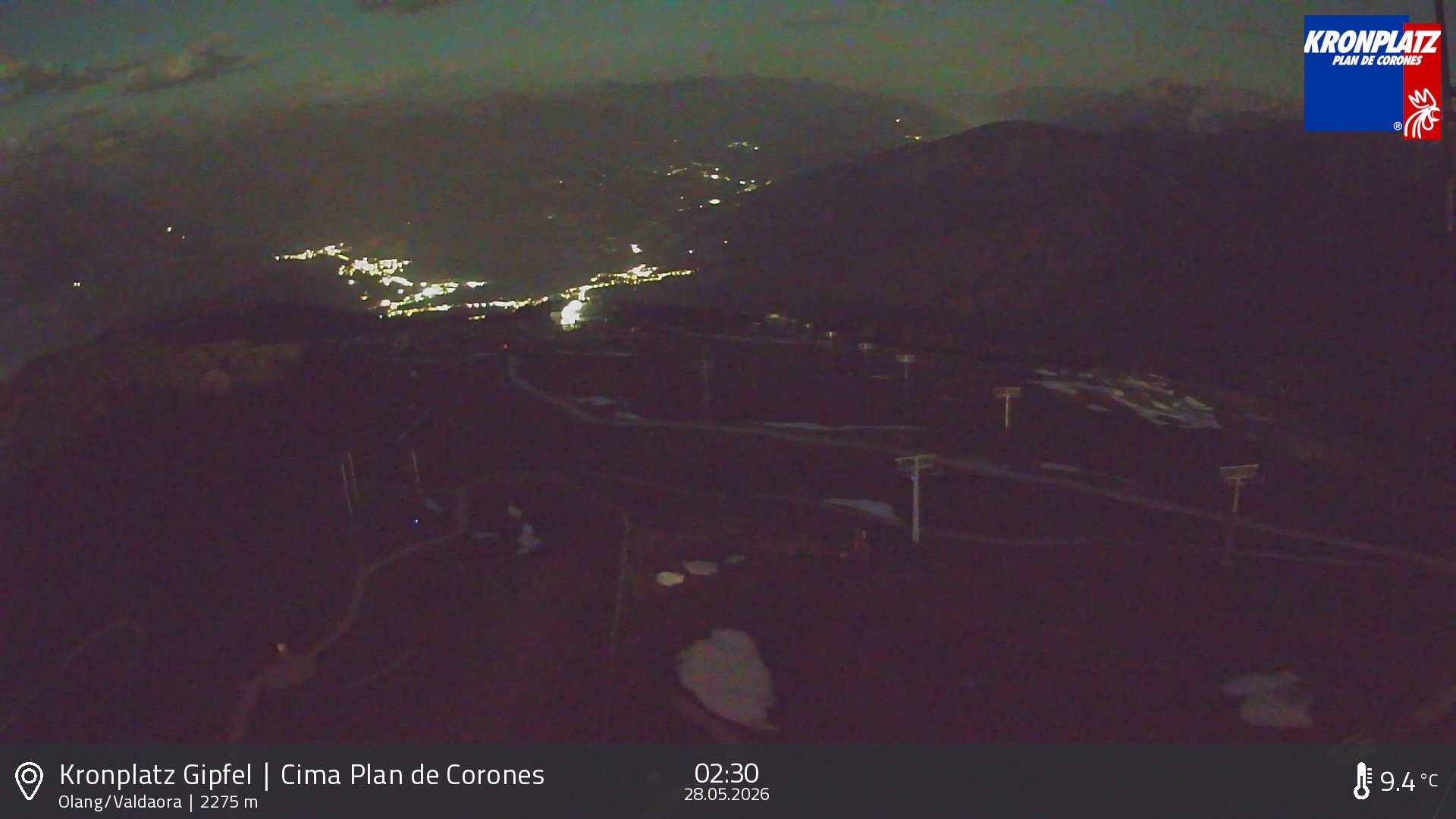 Archived image Webcam Olang, South Tyrol