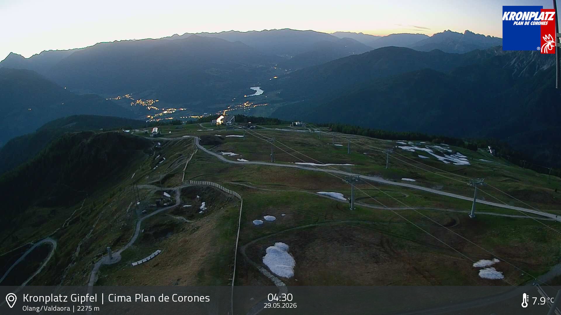 Archived image Webcam Olang, South Tyrol