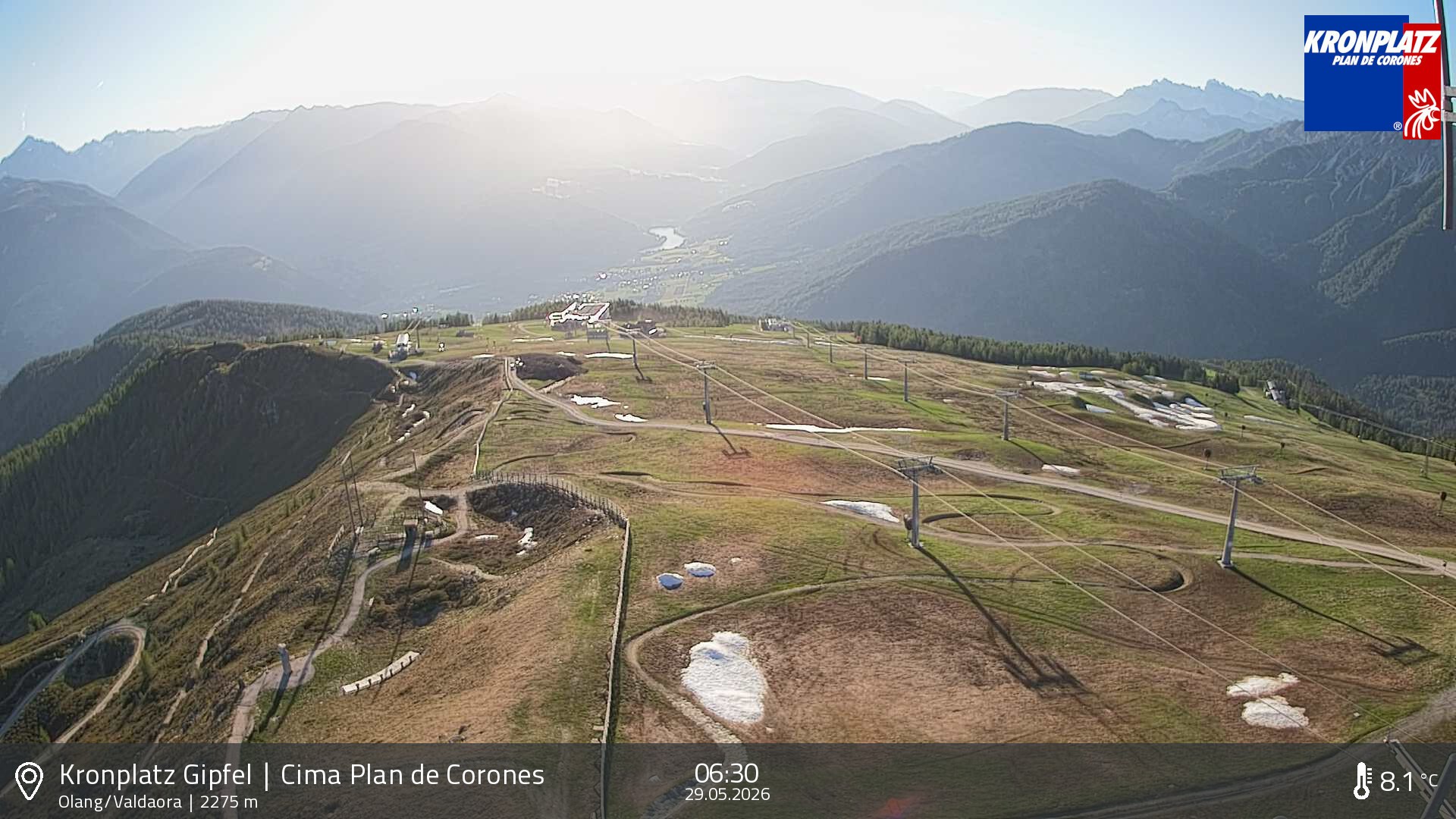 Archived image Webcam Olang, South Tyrol