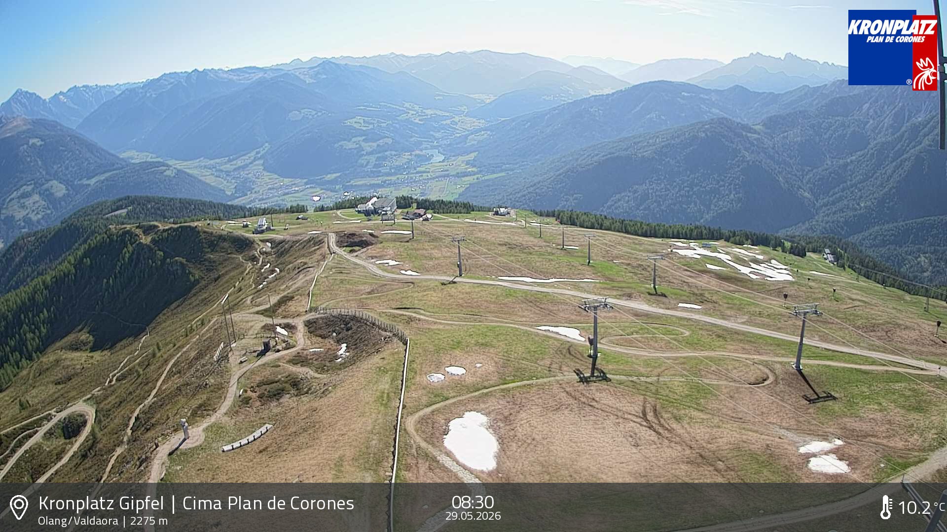 Archived image Webcam Olang, South Tyrol