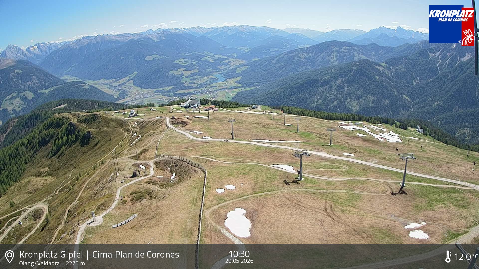 Archived image Webcam Olang, South Tyrol