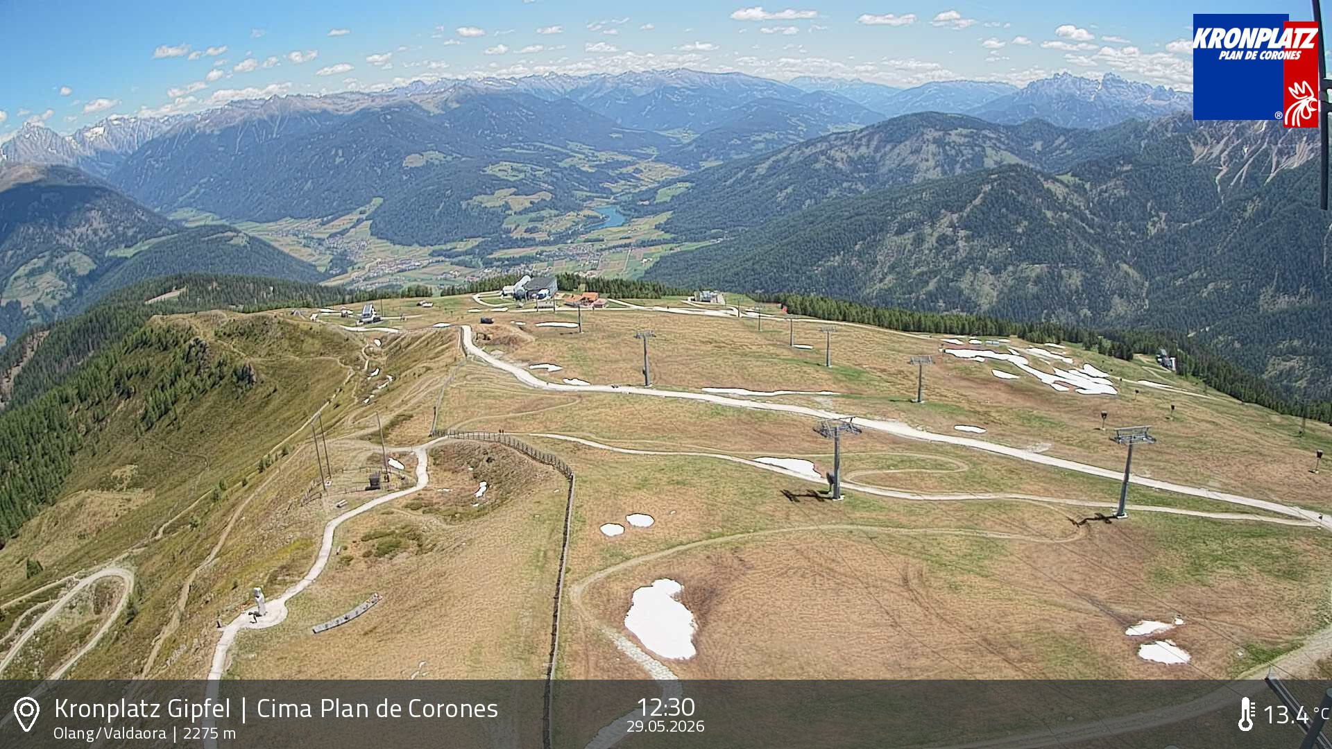 Archived image Webcam Olang, South Tyrol