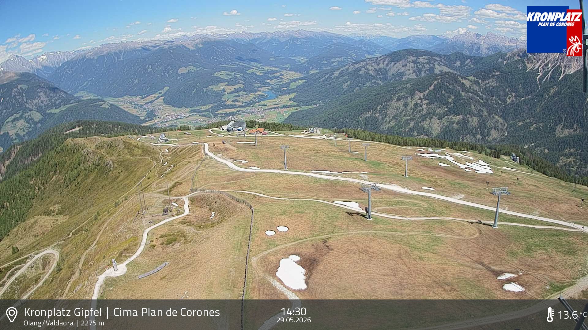 Archived image Webcam Olang, South Tyrol