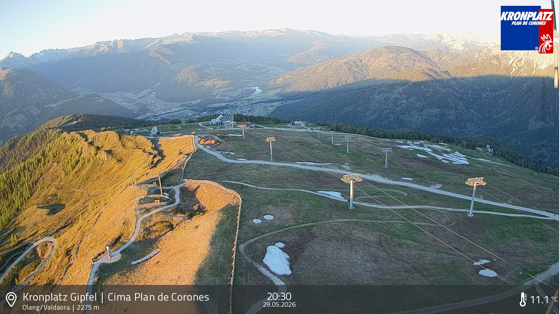 Archived image Webcam Olang, South Tyrol