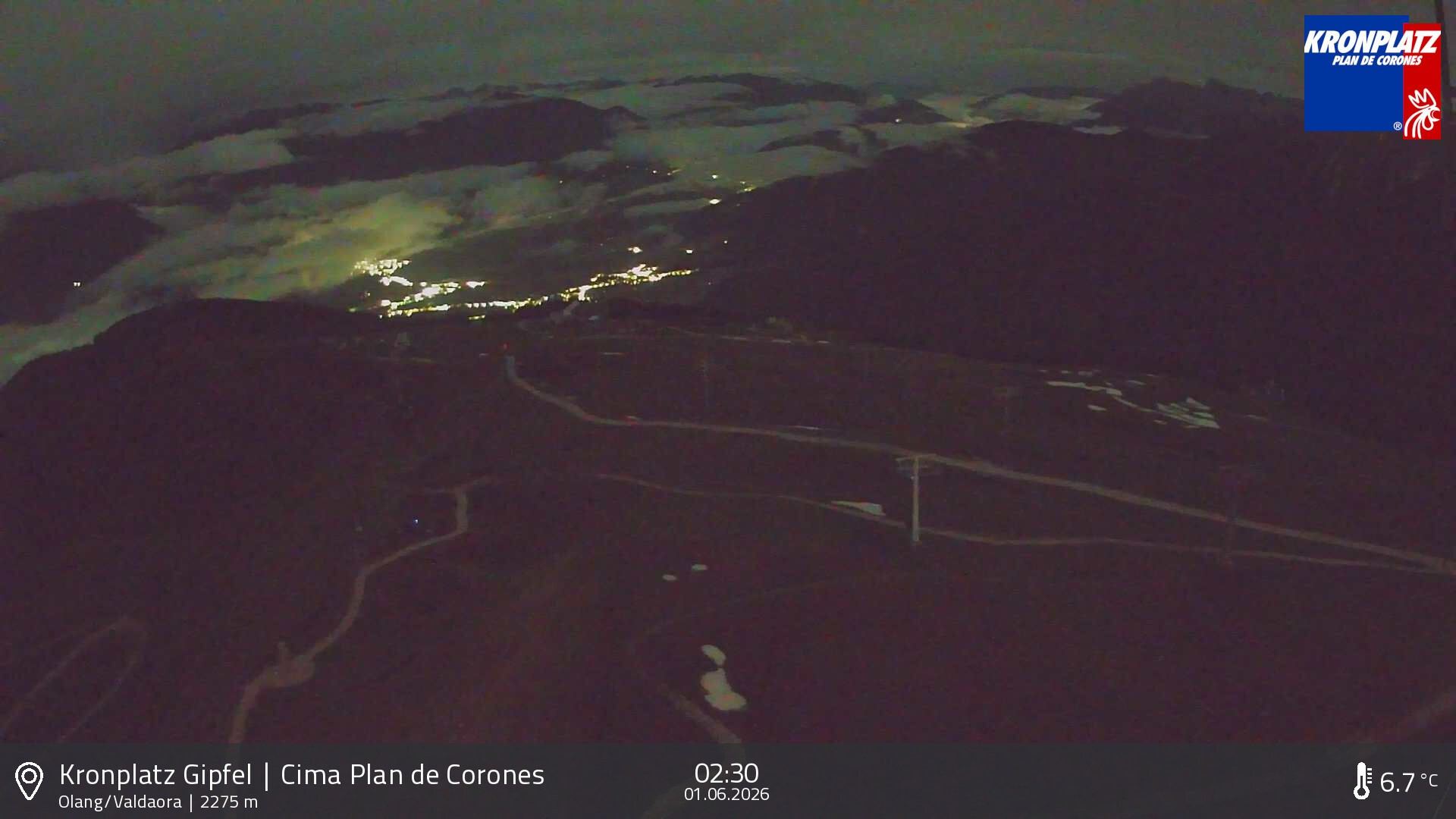 Archiv Foto Webcam Olang, Südtirol