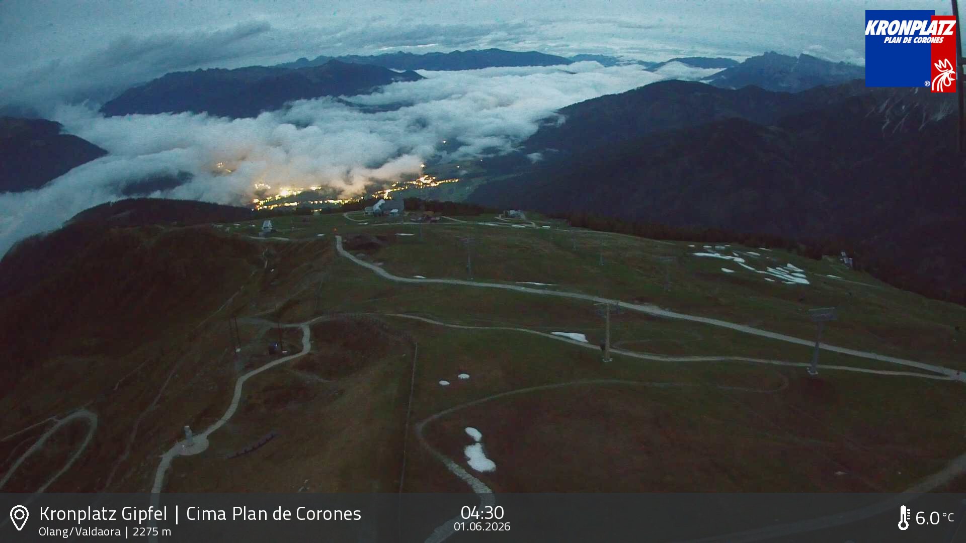 Archiv Foto Webcam Olang, Südtirol