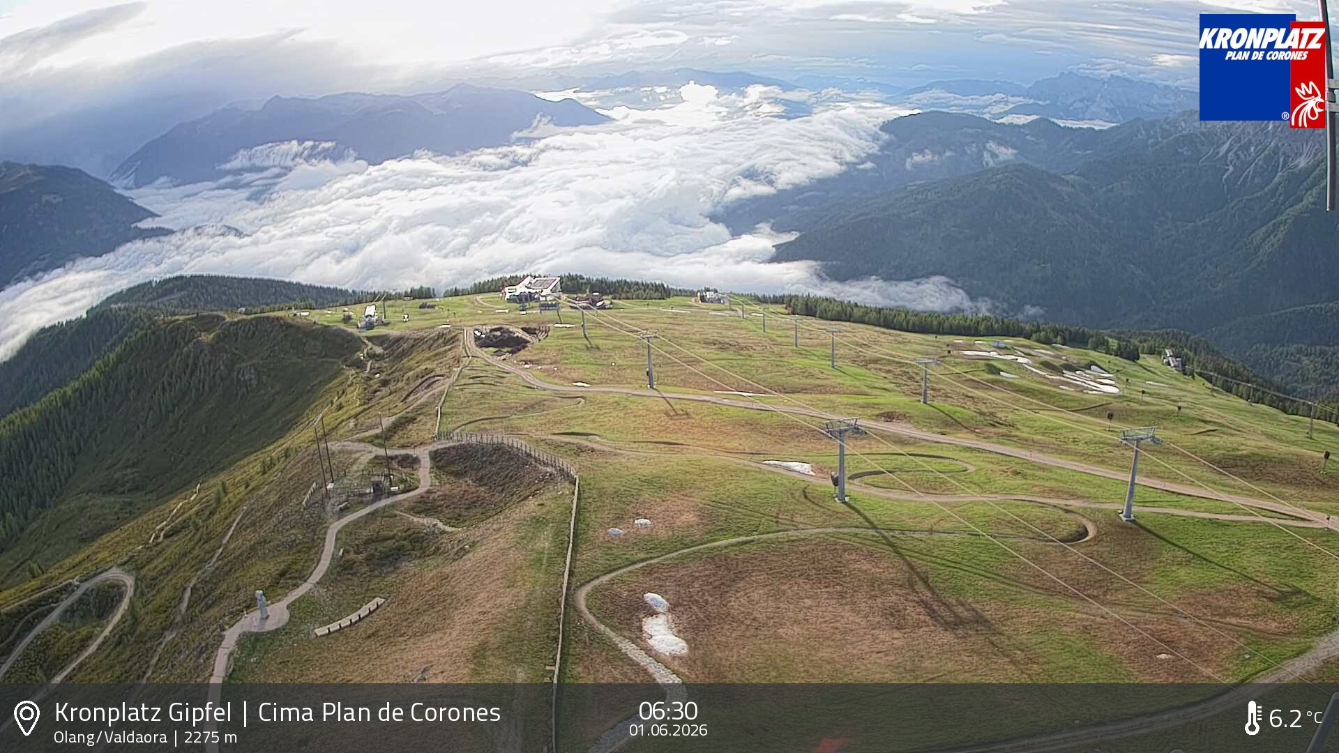 Archiv Foto Webcam Olang, Südtirol