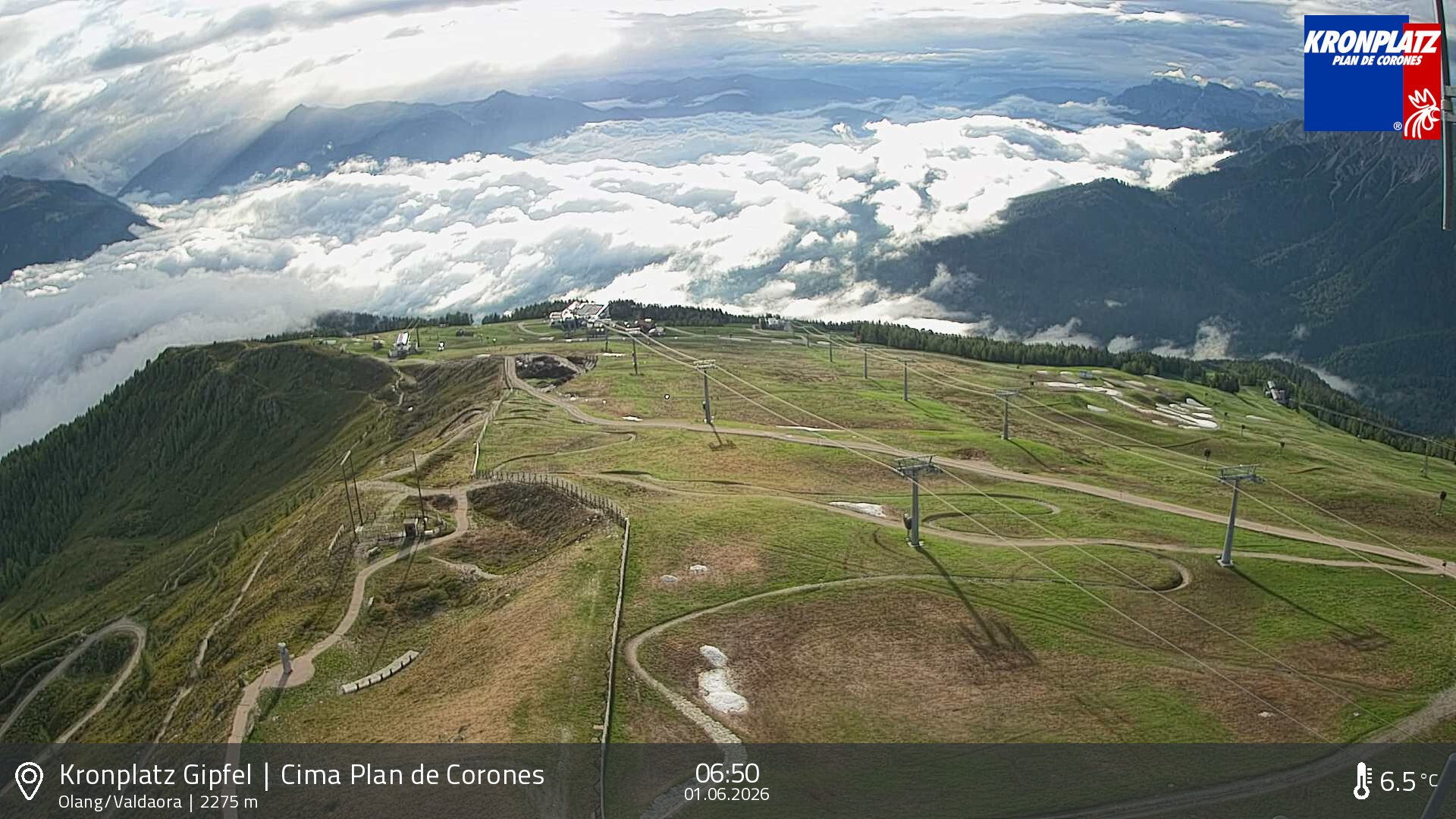 Archiv Foto Webcam Olang, Südtirol