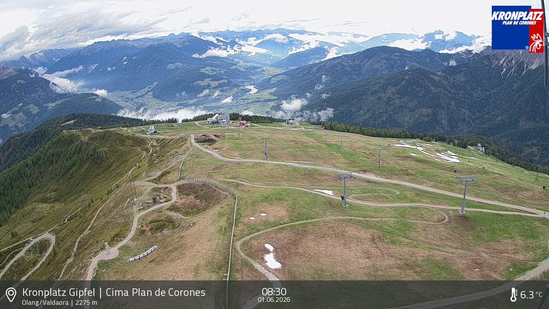 Archiv Foto Webcam Olang, Südtirol