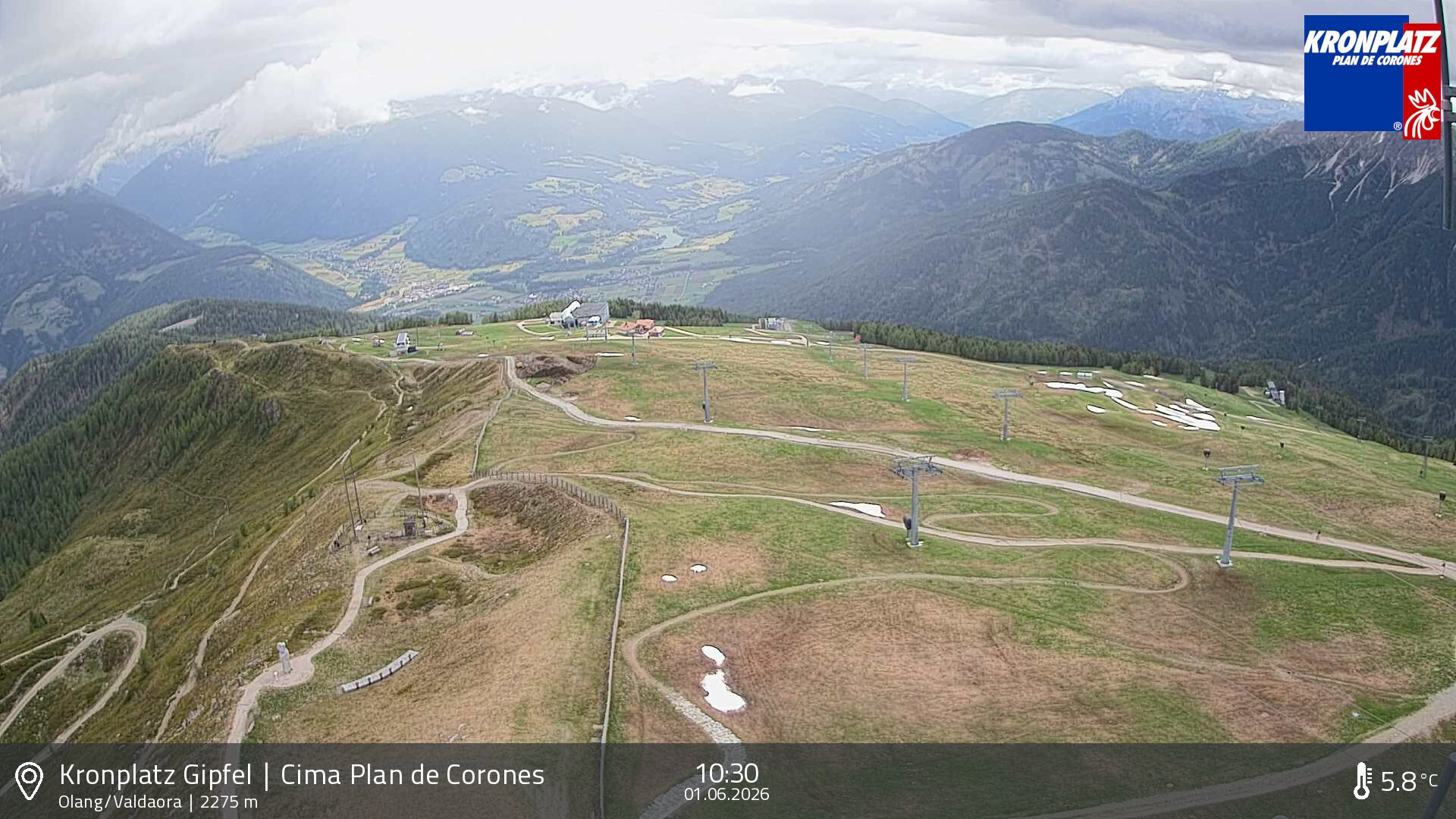 Archiv Foto Webcam Olang, Südtirol