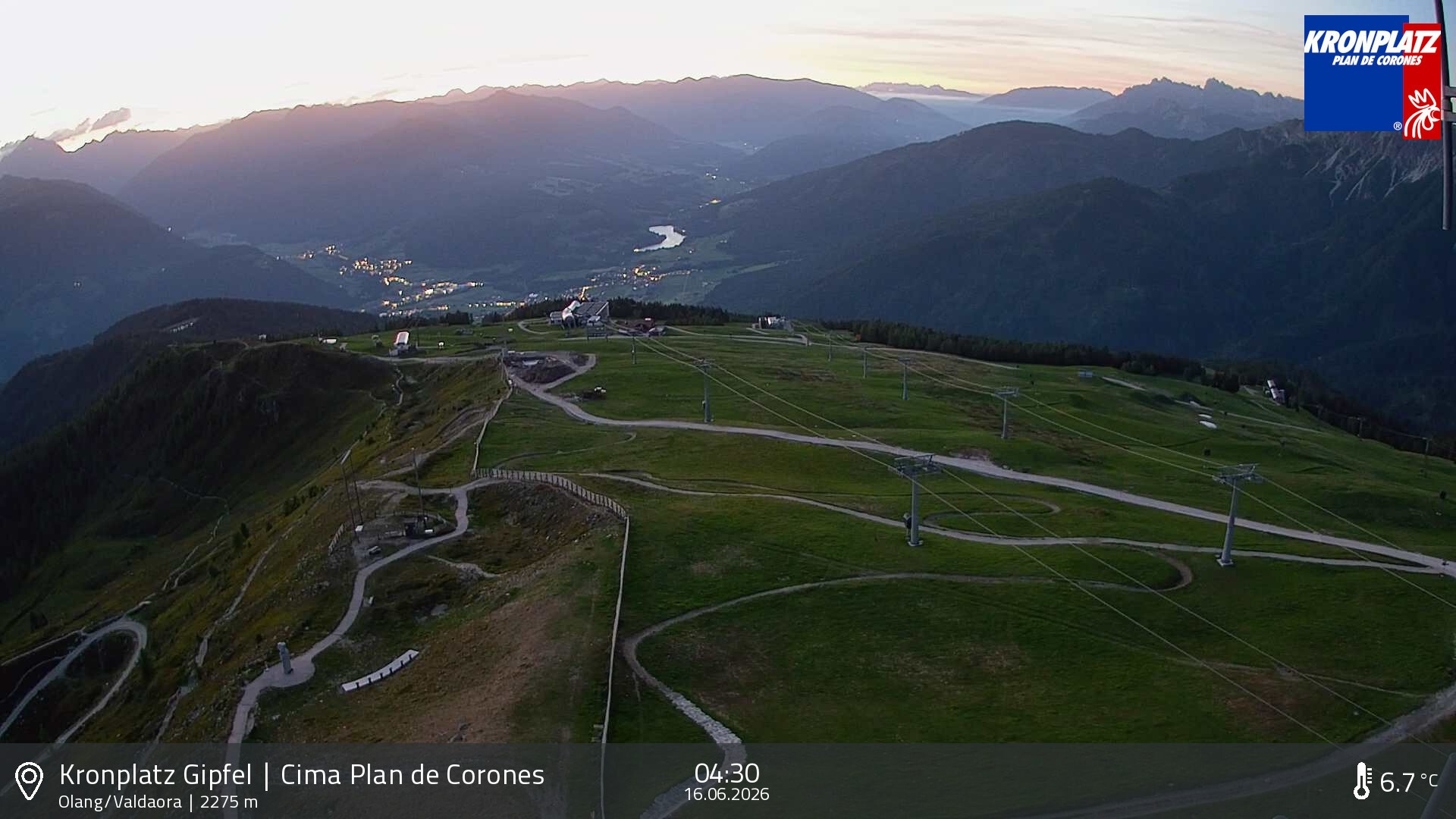 Archiv Foto Webcam Olang, Südtirol