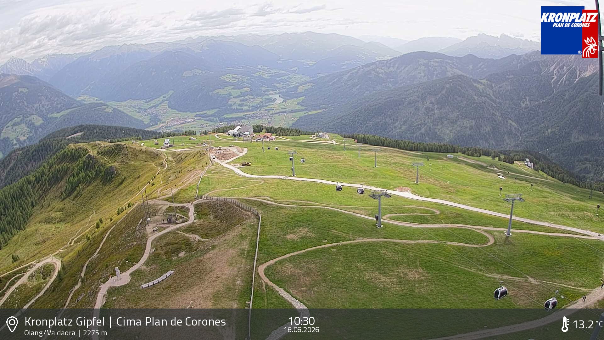 Archiv Foto Webcam Olang, Südtirol