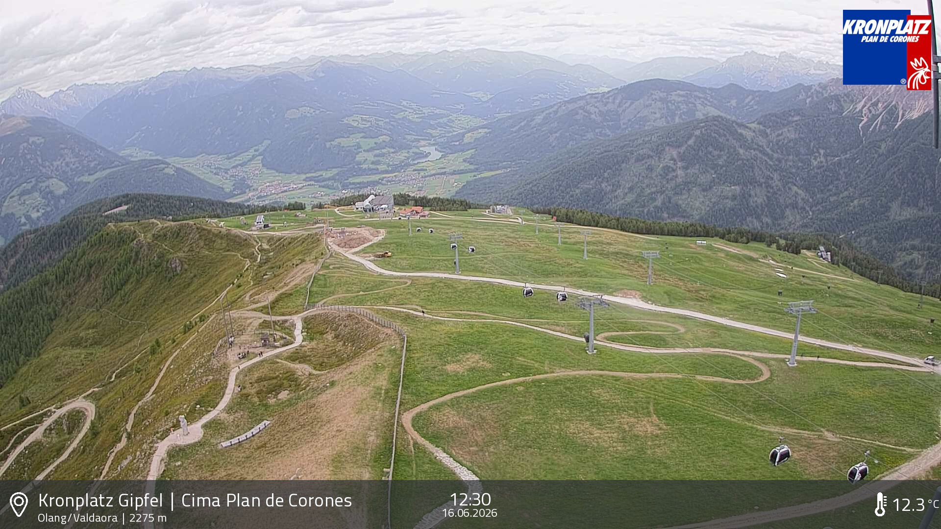 Archiv Foto Webcam Olang, Südtirol