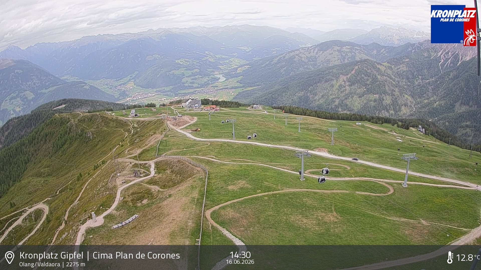Archiv Foto Webcam Olang, Südtirol