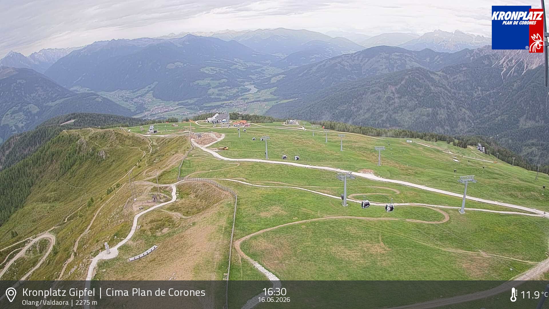 Archiv Foto Webcam Olang, Südtirol