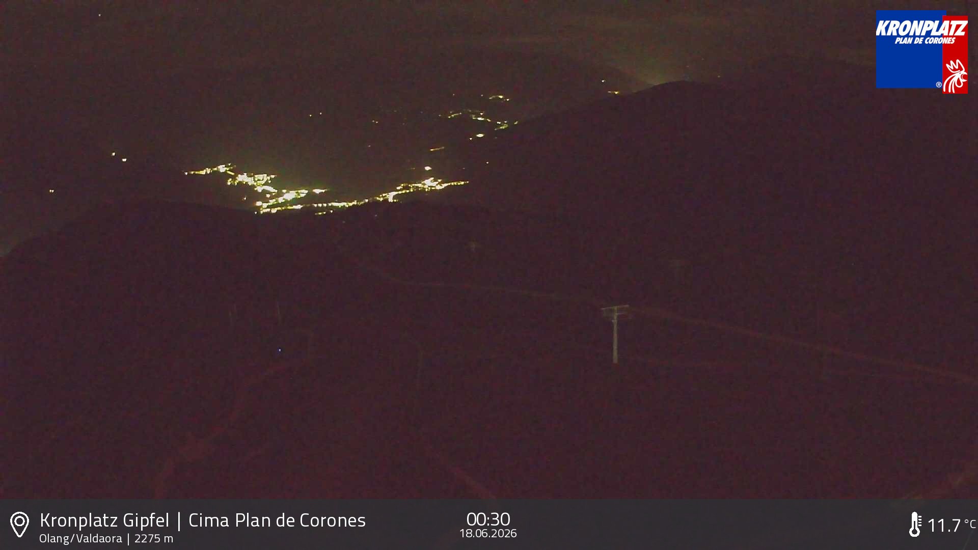 Archiv Foto Webcam Olang, Südtirol