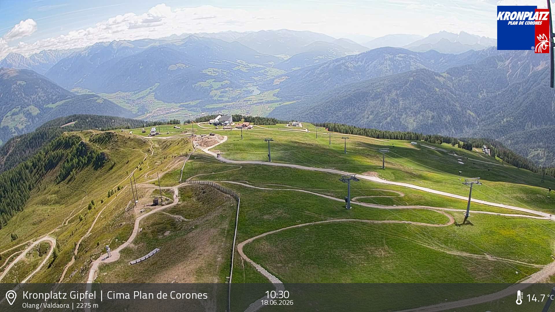 Archiv Foto Webcam Olang, Südtirol