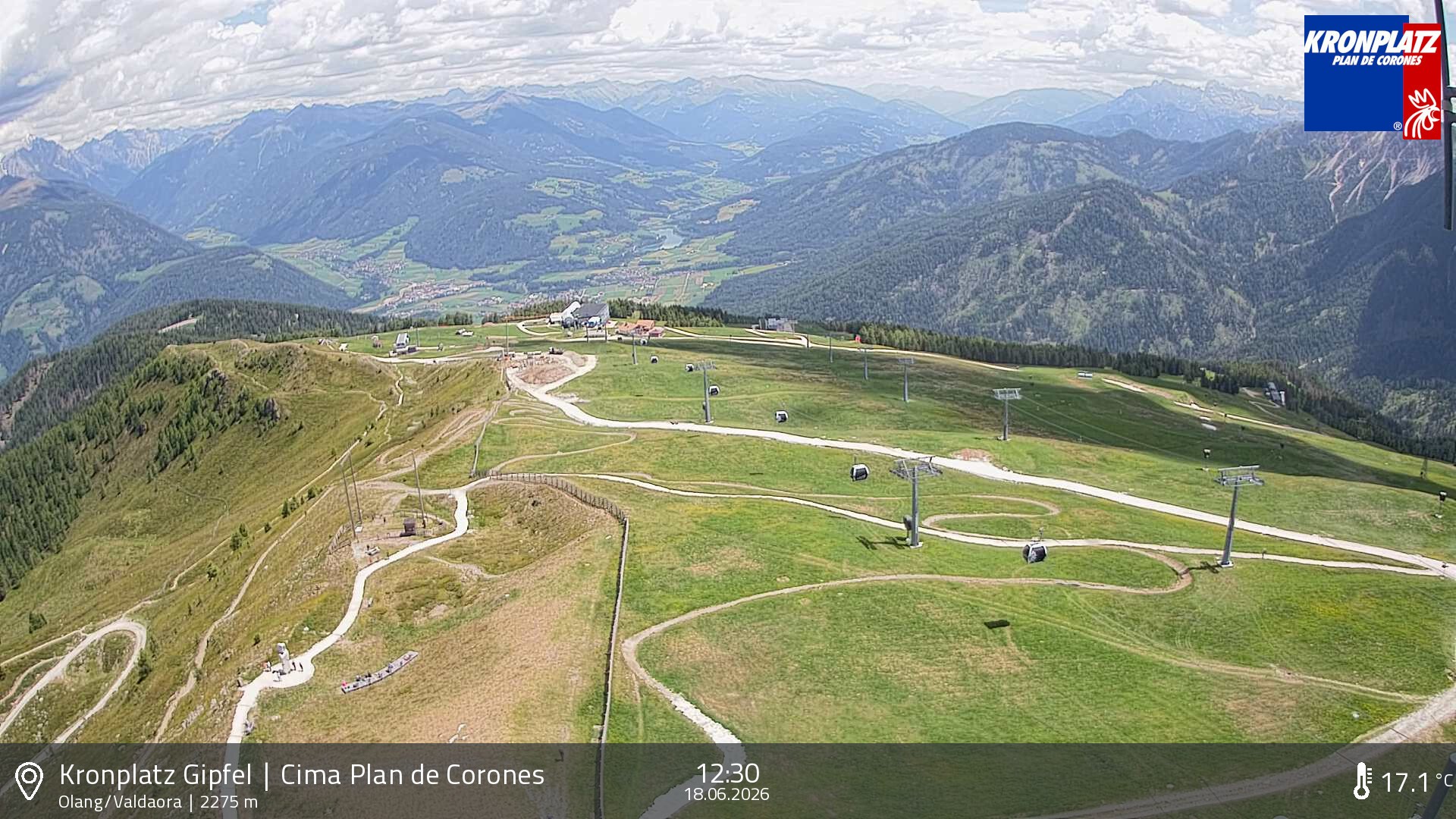 Archiv Foto Webcam Olang, Südtirol