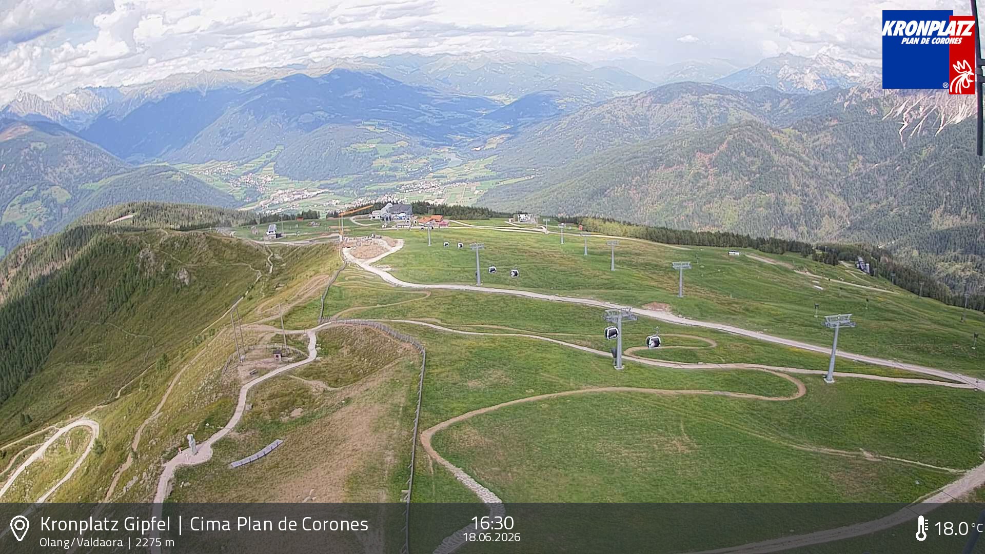 Archiv Foto Webcam Olang, Südtirol
