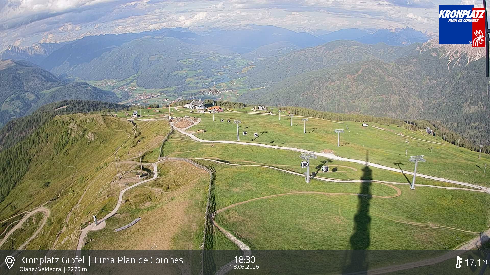 Archiv Foto Webcam Olang, Südtirol