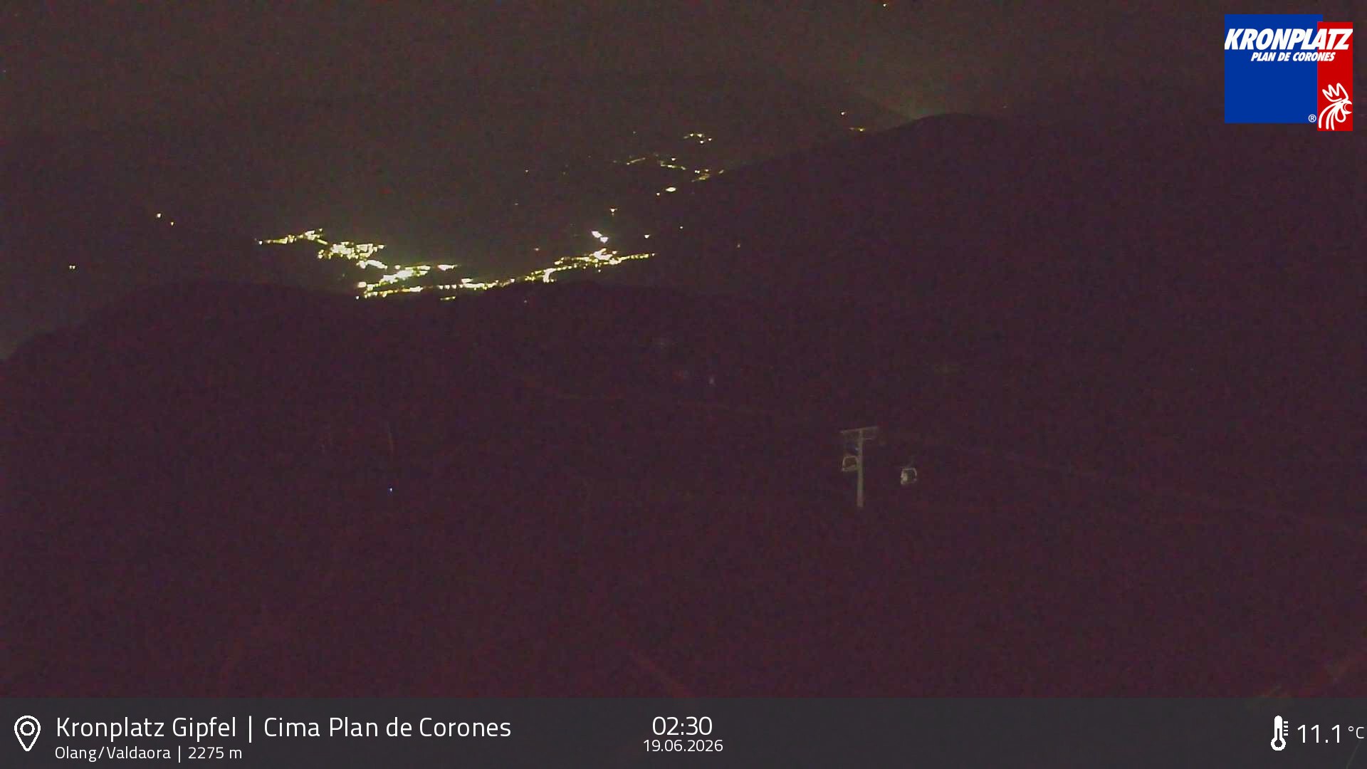 Archiv Foto Webcam Olang, Südtirol