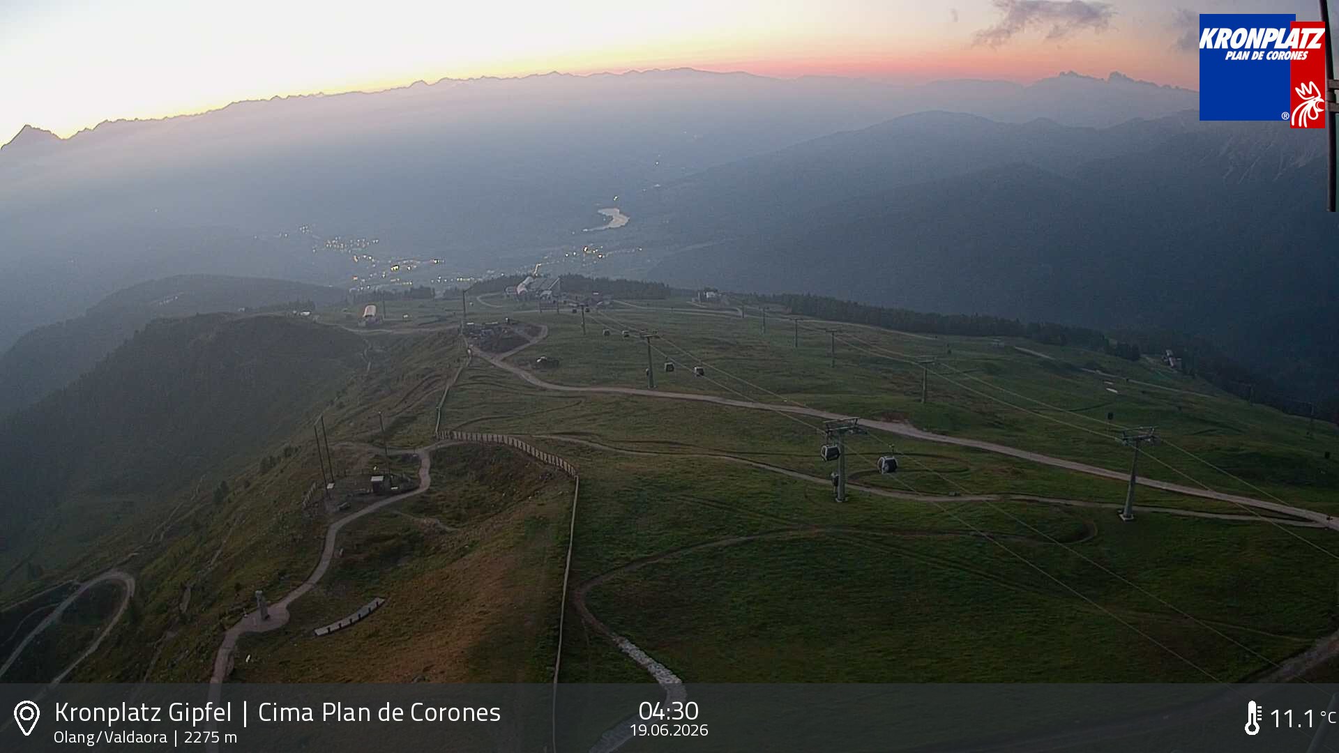 Archiv Foto Webcam Olang, Südtirol
