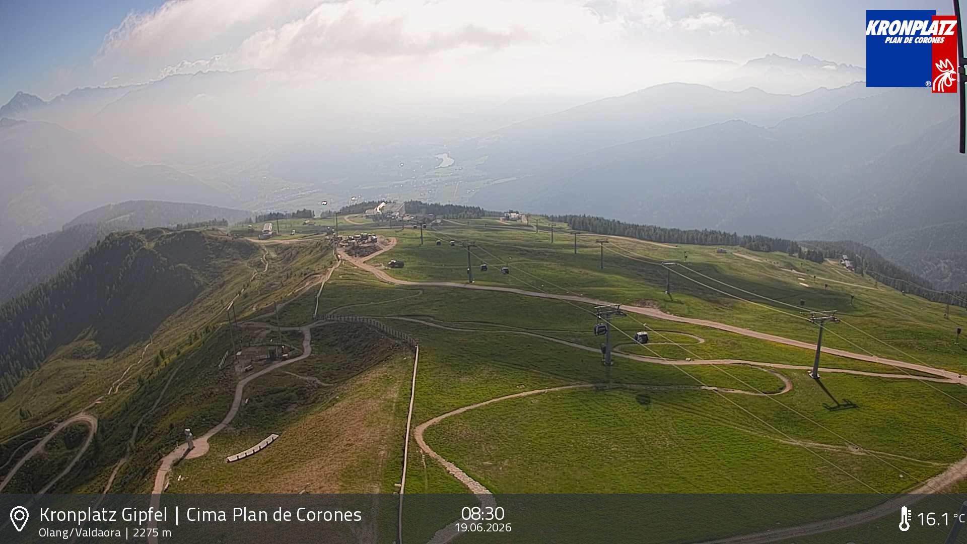 Archiv Foto Webcam Olang, Südtirol