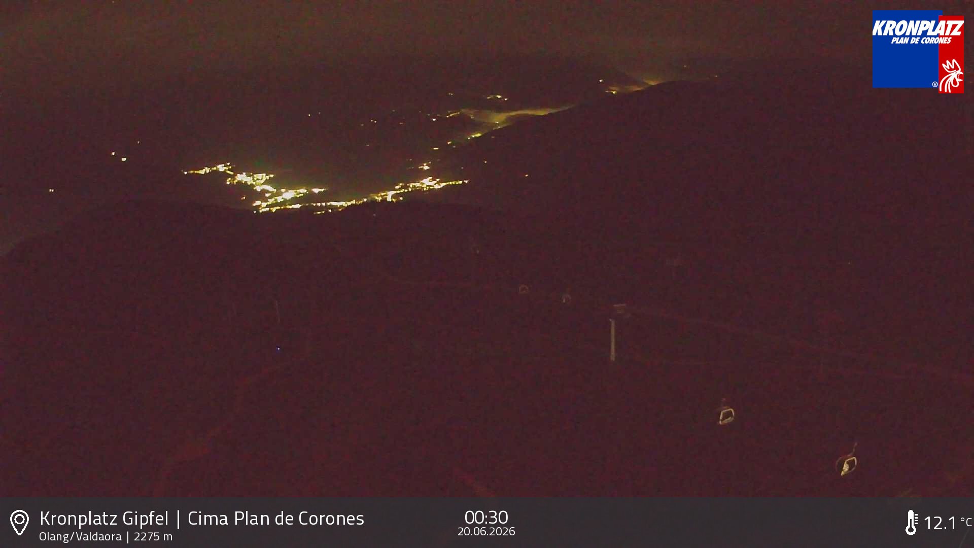 Archived image Webcam Olang, South Tyrol