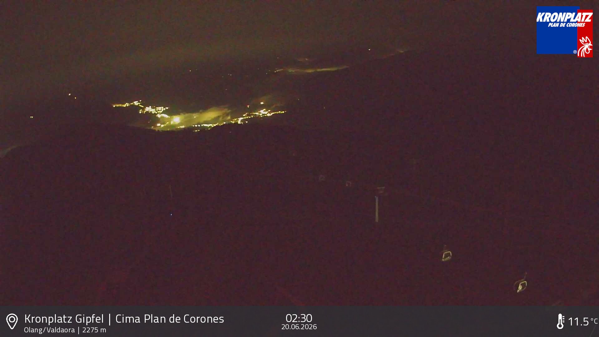 Archived image Webcam Olang, South Tyrol