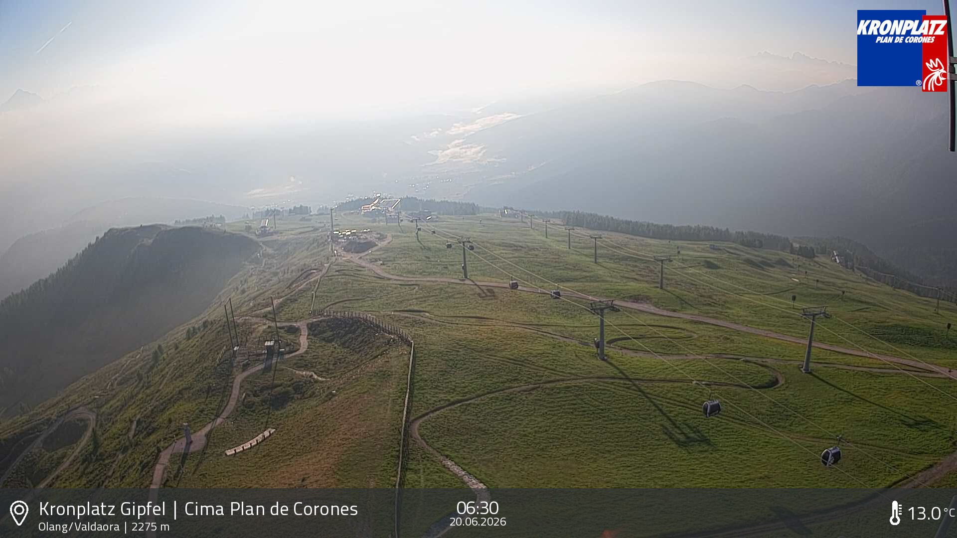 Archived image Webcam Olang, South Tyrol