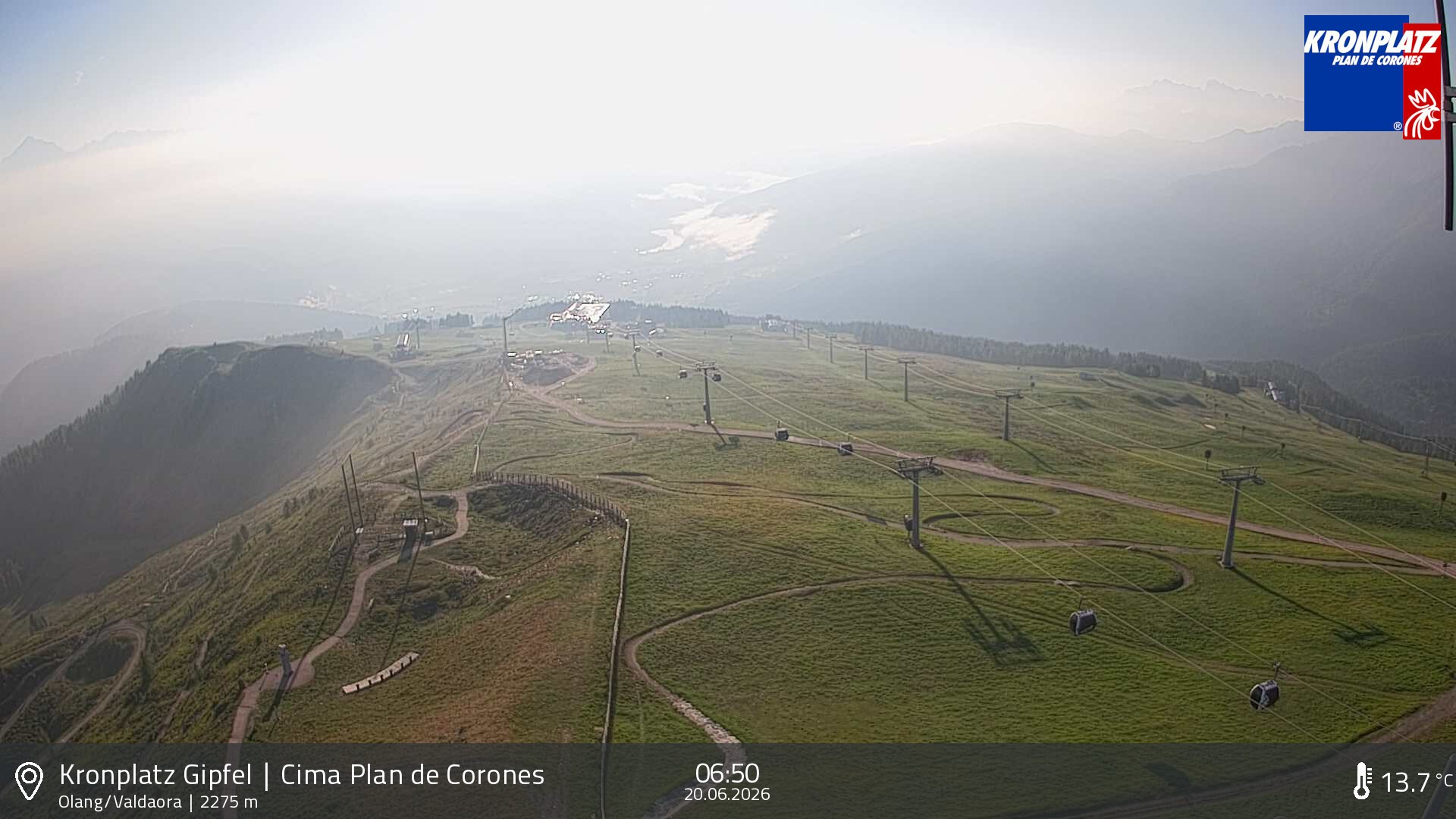 Archived image Webcam Olang, South Tyrol