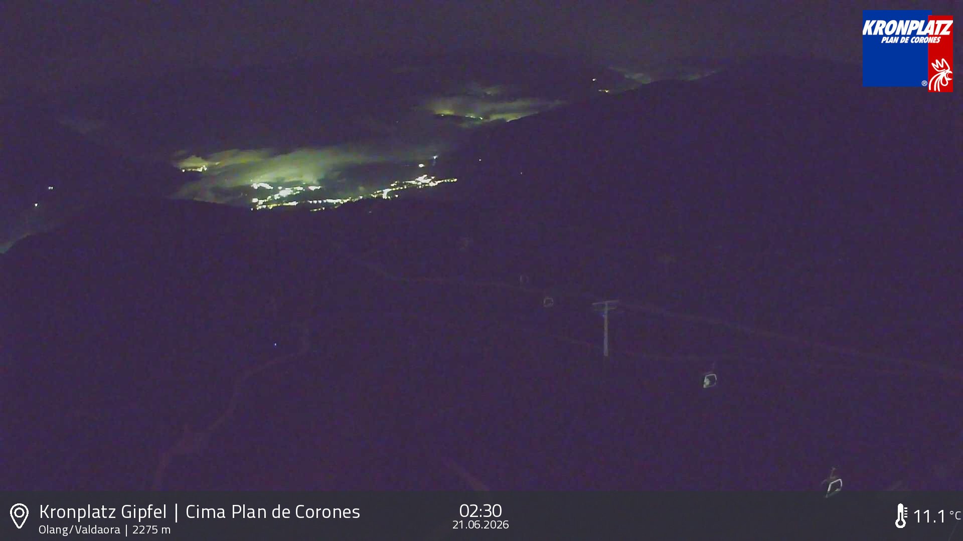 Archiv Foto Webcam Olang, Südtirol