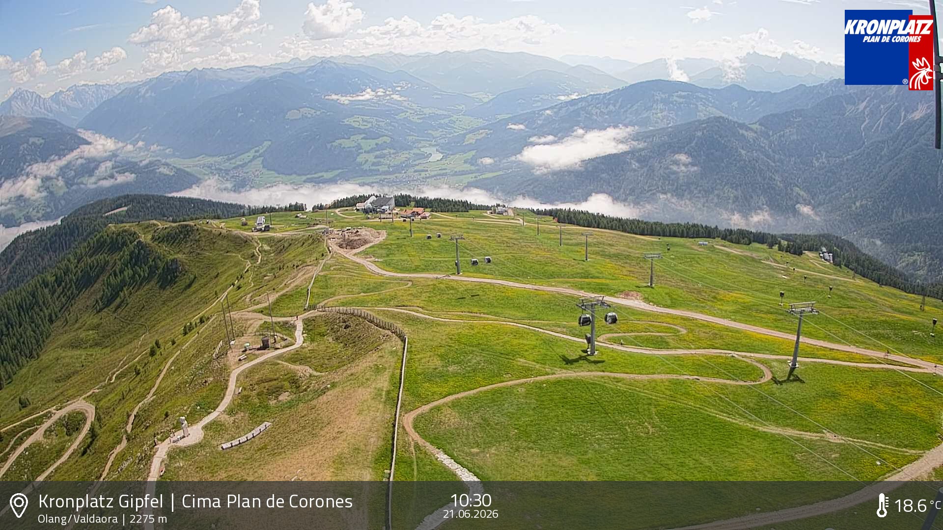 Archiv Foto Webcam Olang, Südtirol