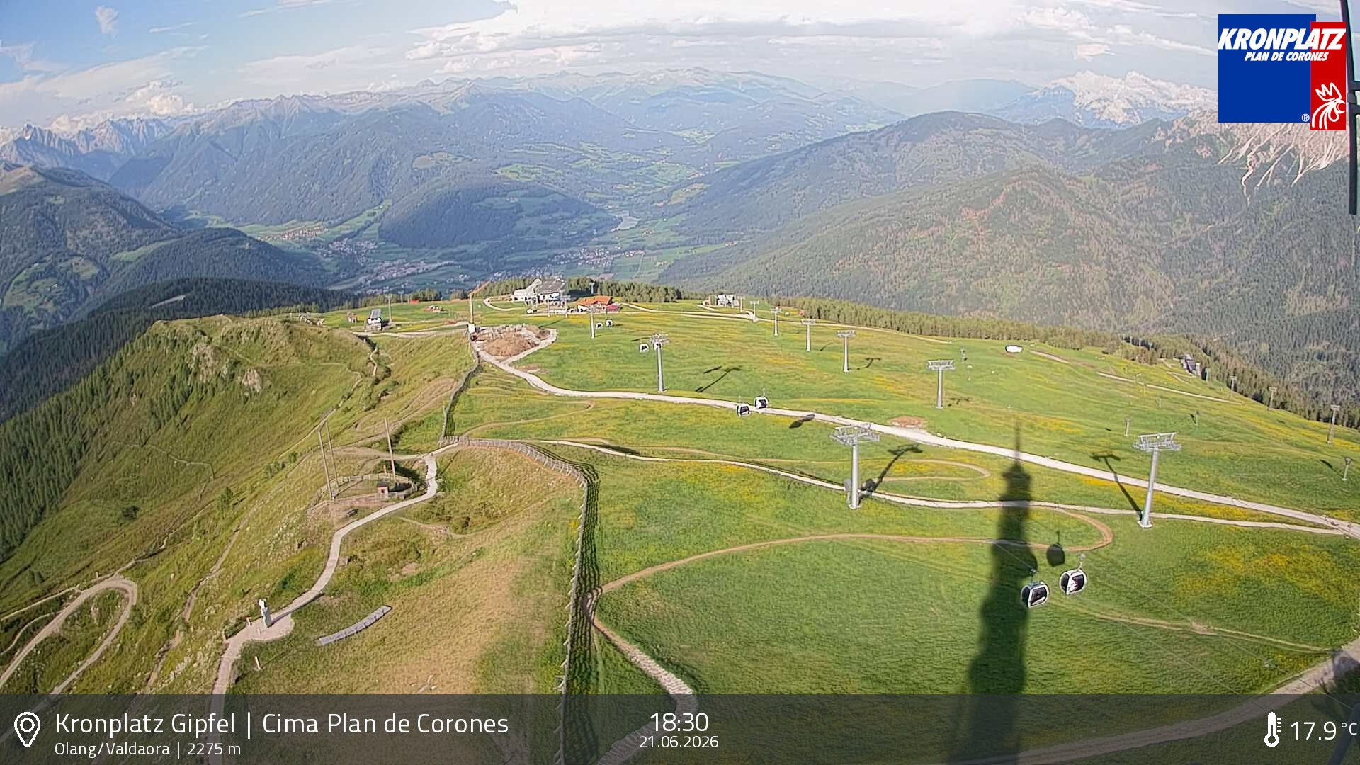 Archiv Foto Webcam Olang, Südtirol