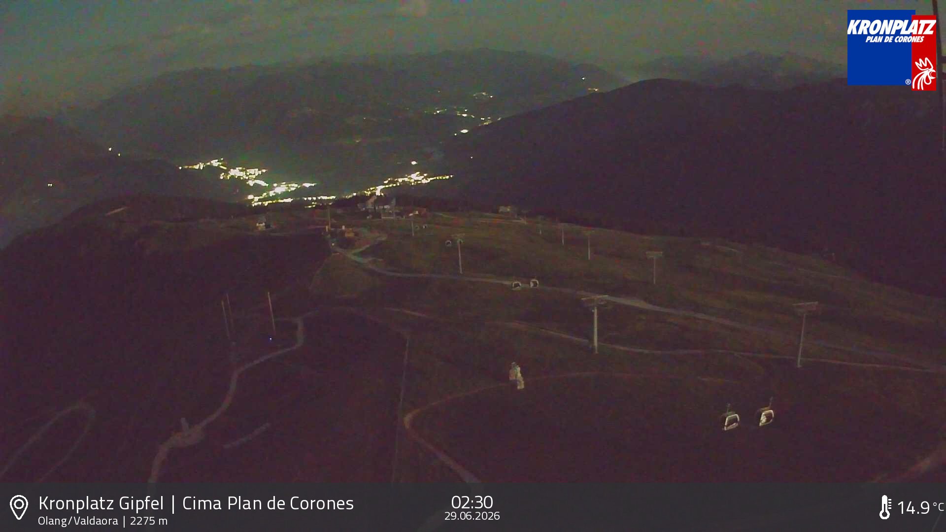 Archiv Foto Webcam Olang, Südtirol