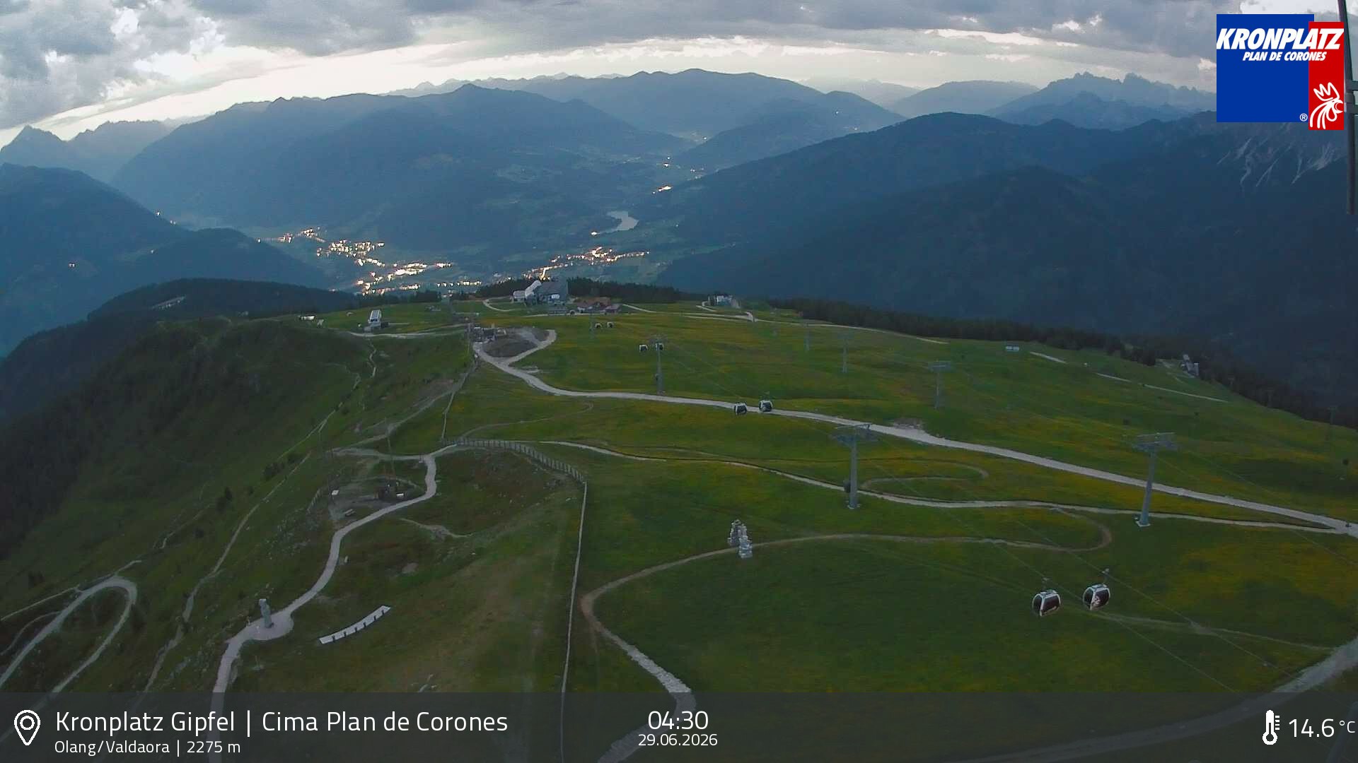 Archiv Foto Webcam Olang, Südtirol