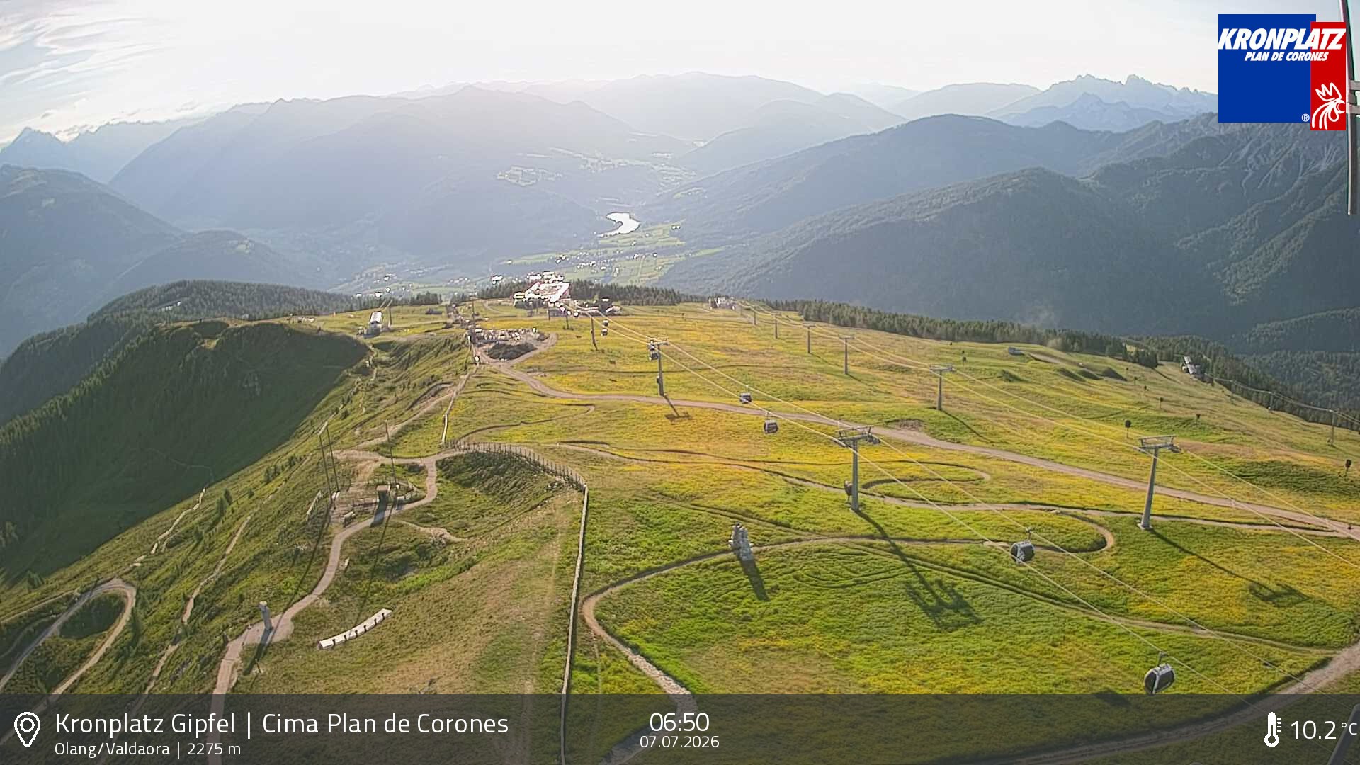 Archived image Webcam Olang, South Tyrol