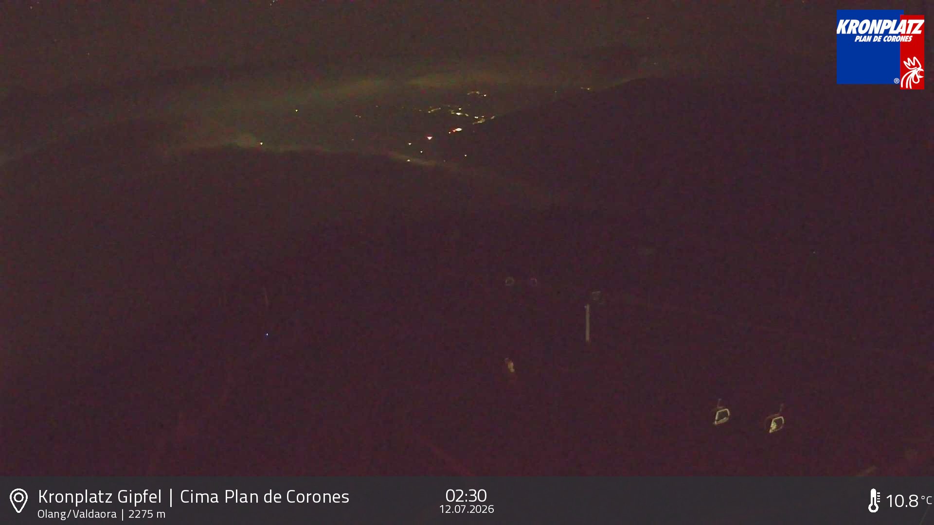 Archived image Webcam Olang, South Tyrol
