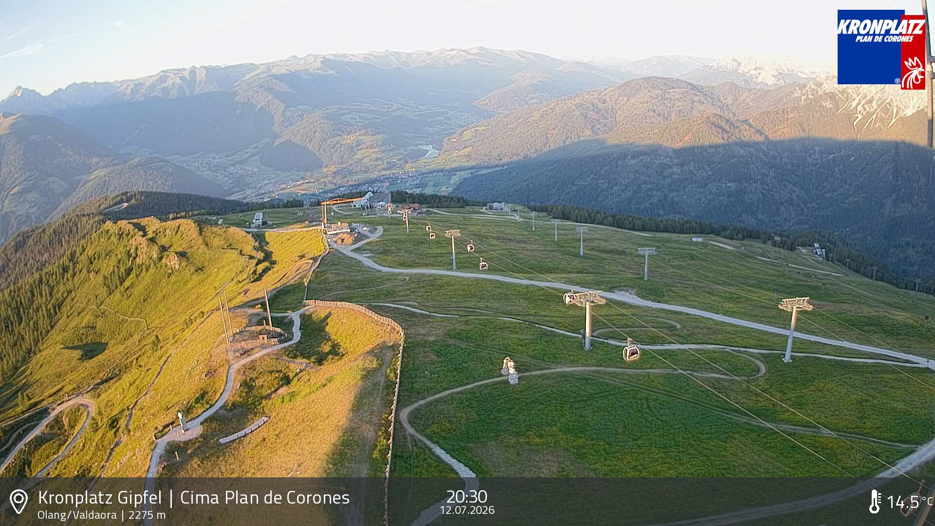 Archiv Foto Webcam Olang, Südtirol