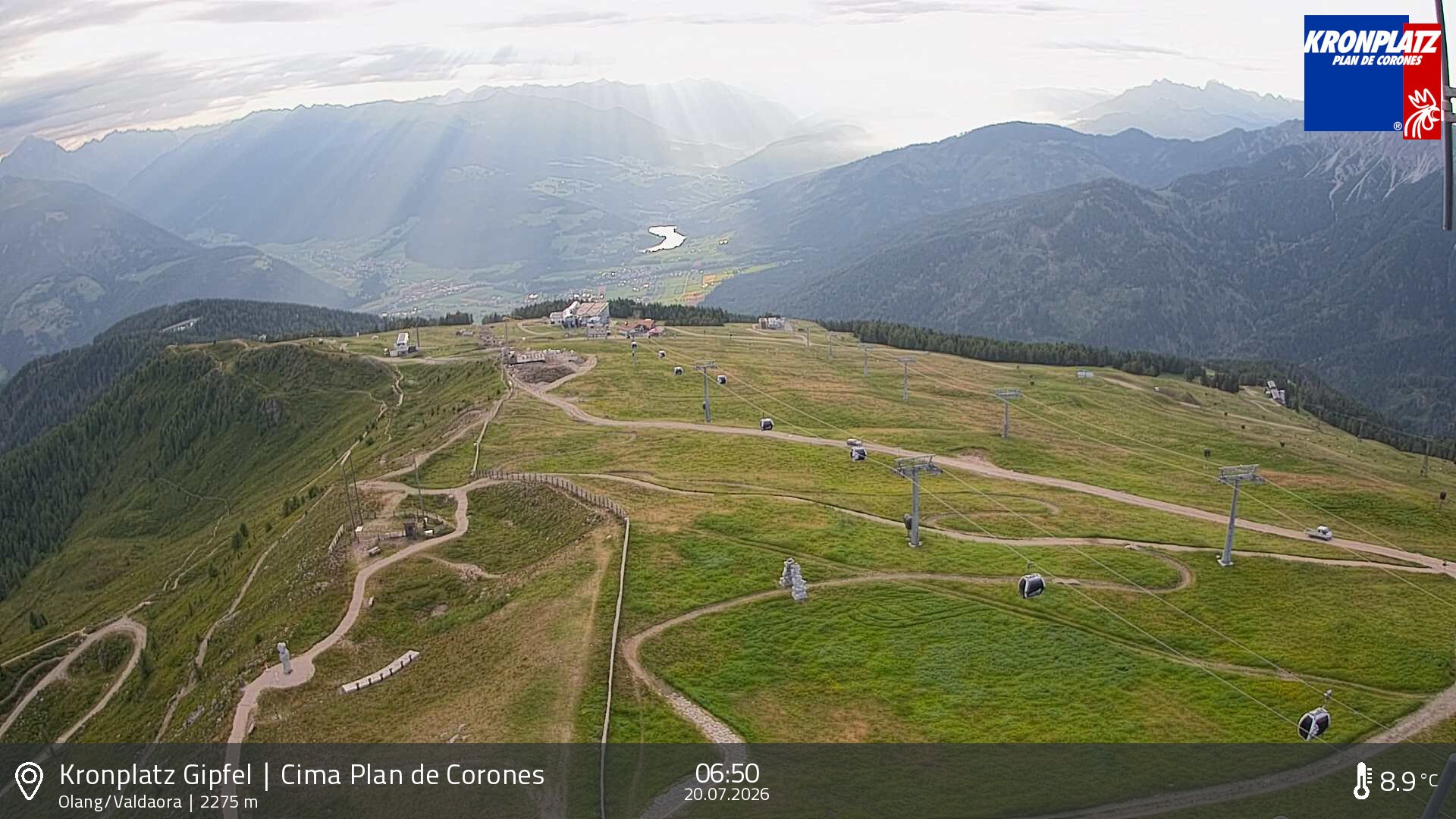 Archived image Webcam Olang, South Tyrol