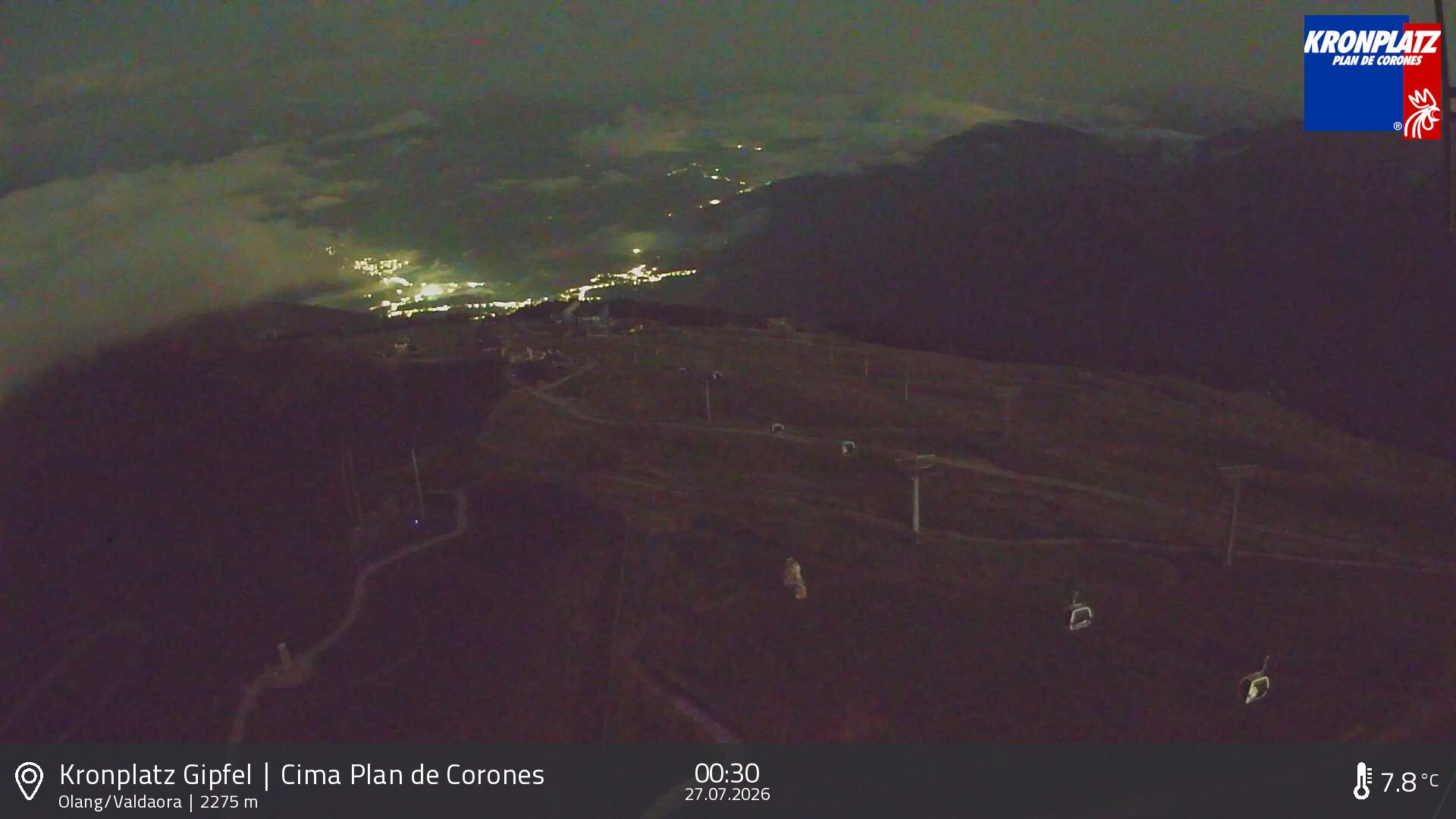 Archiv Foto Webcam Olang, Südtirol