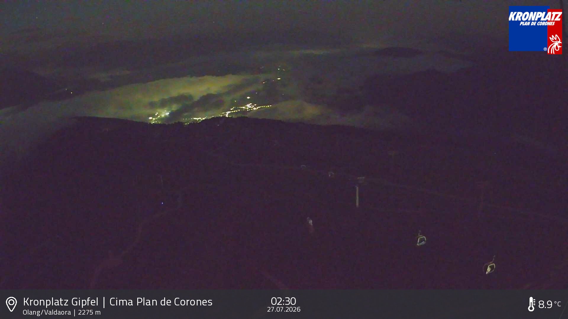 Archiv Foto Webcam Olang, Südtirol