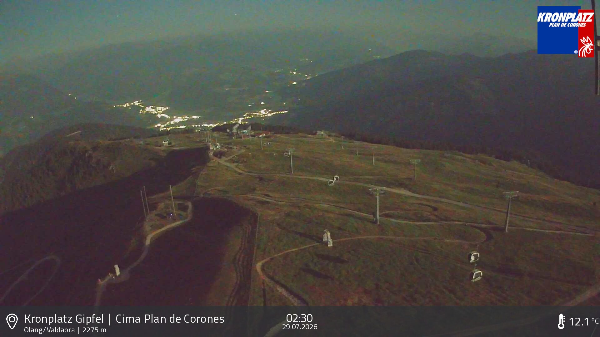 Archiv Foto Webcam Olang, Südtirol