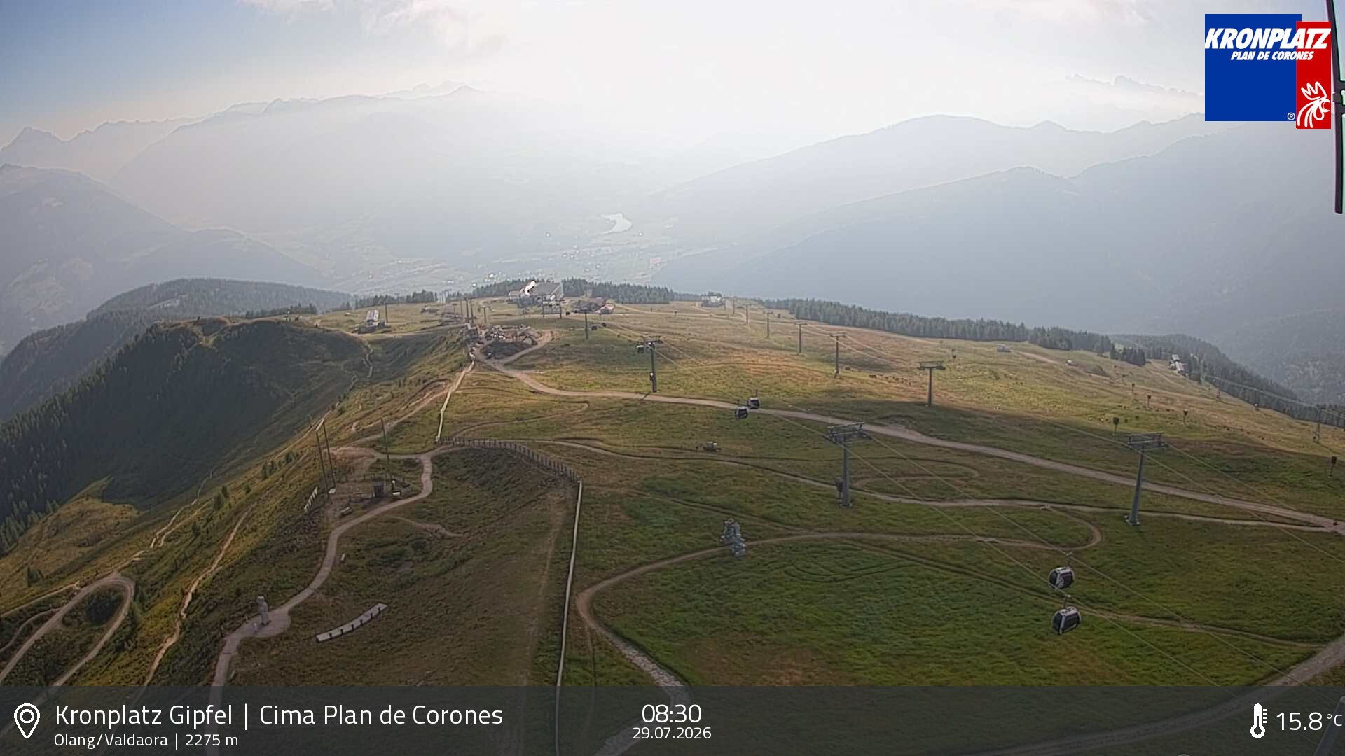 Archiv Foto Webcam Olang, Südtirol