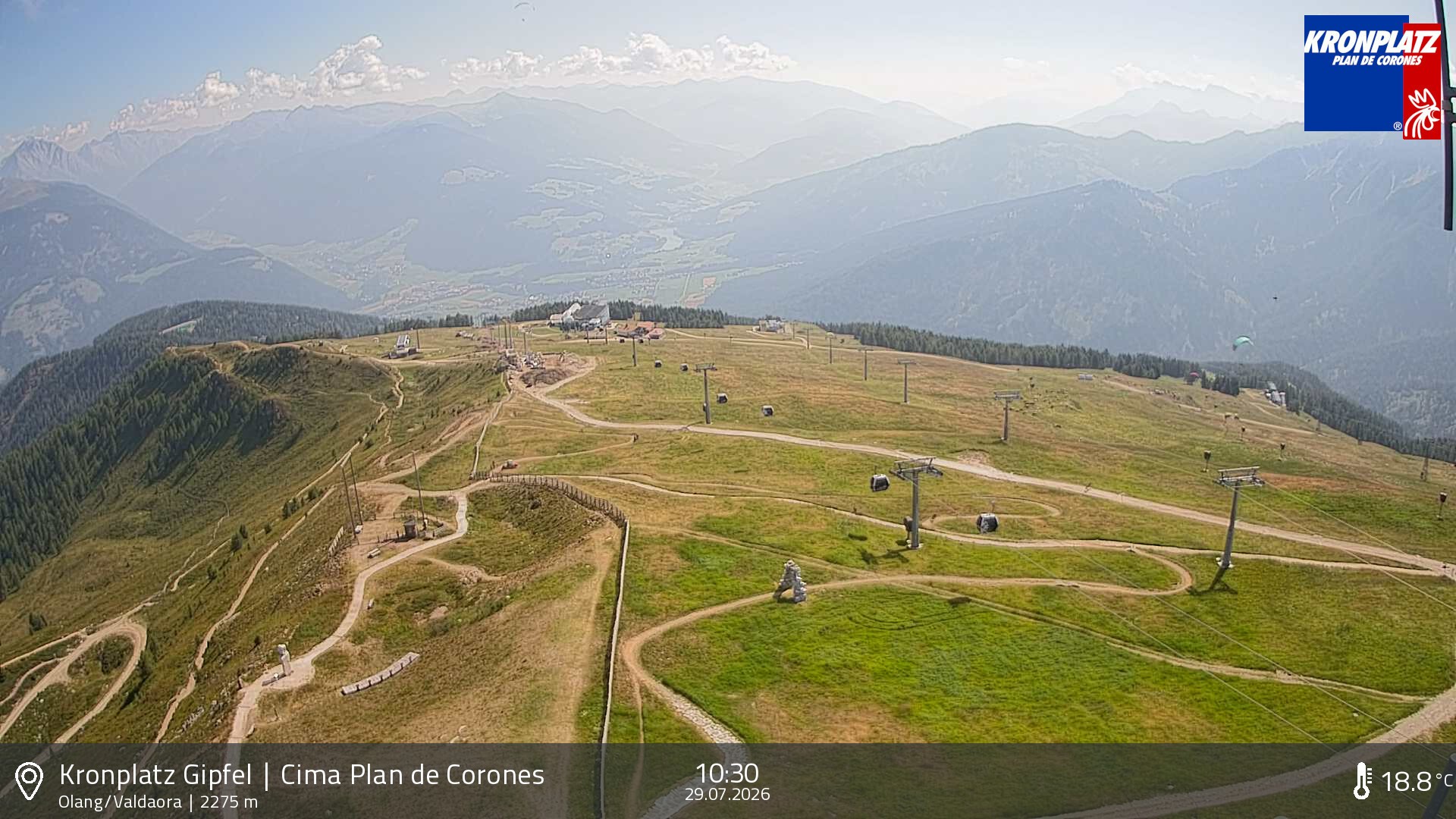 Archiv Foto Webcam Olang, Südtirol