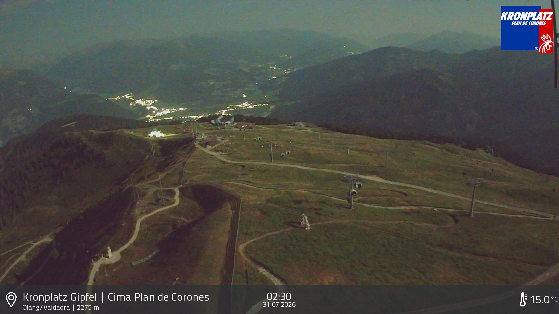 Archiv Foto Webcam Olang, Südtirol