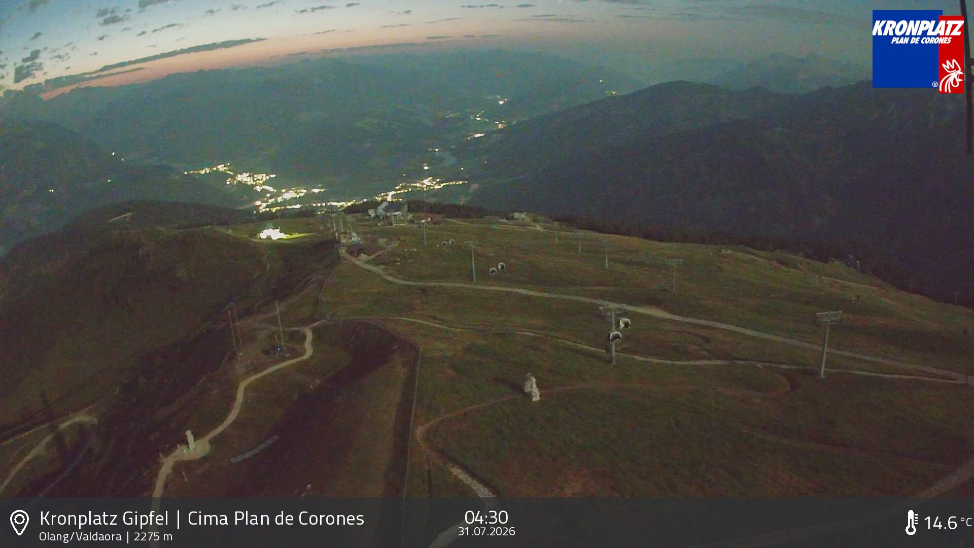 Archiv Foto Webcam Olang, Südtirol